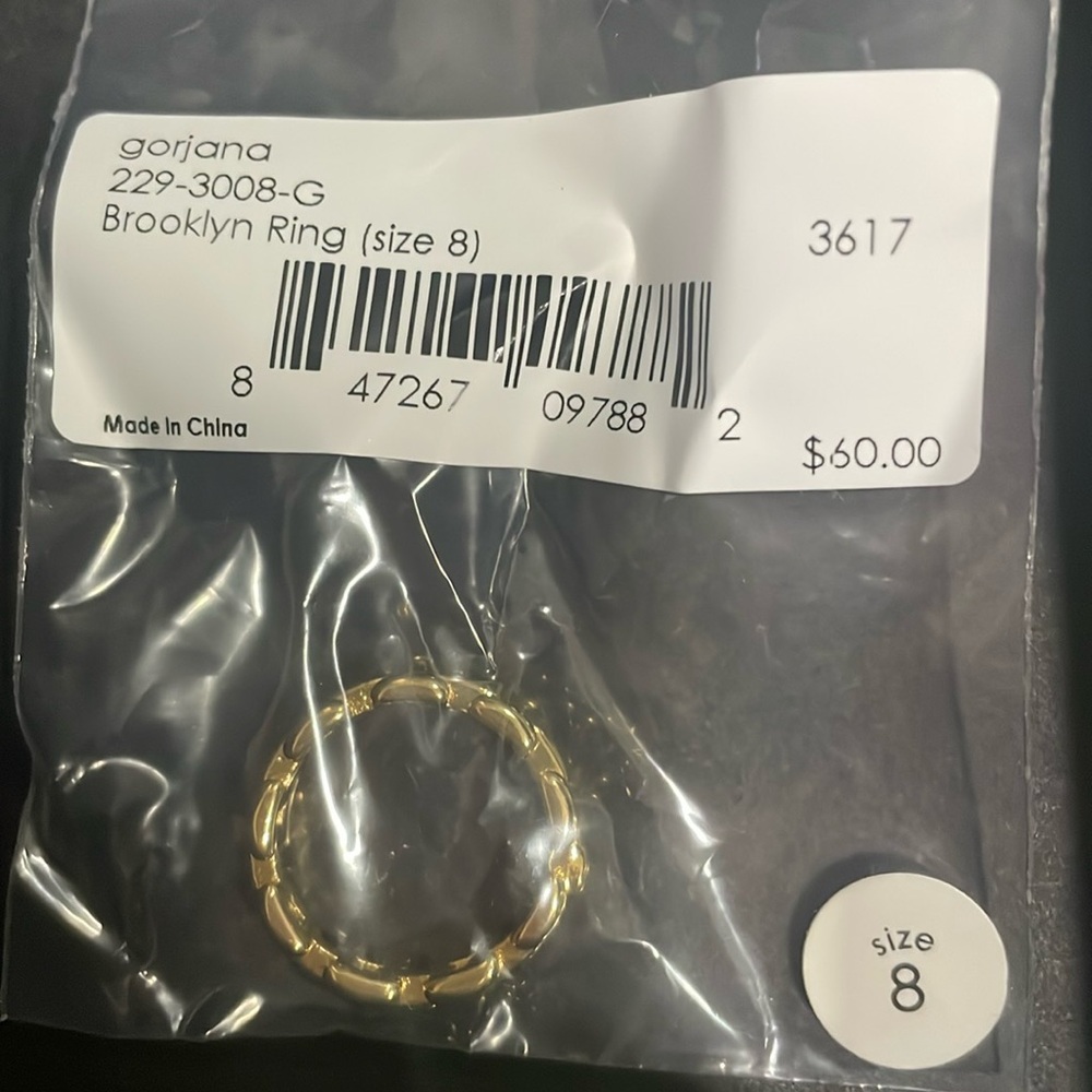 Gorjana Brooklyn ring -size 8
